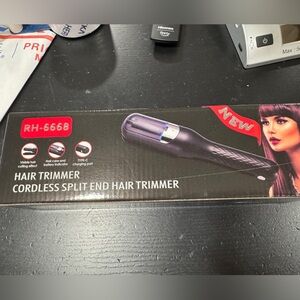 Cordless Split End Hair Trimmer - Black